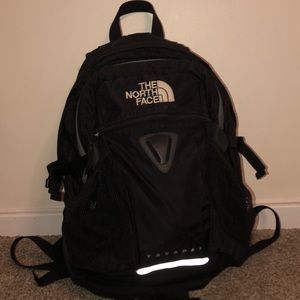 North Face Vavapai Black Backpack